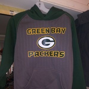 Boy's Youth NFl Team Apparel Green Bay Packers Pul